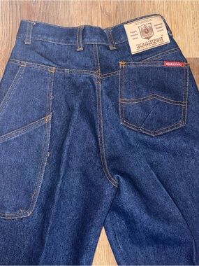 Vintage 1980’s Braxton High-Rise Dark Blue Women's Denim Jeans